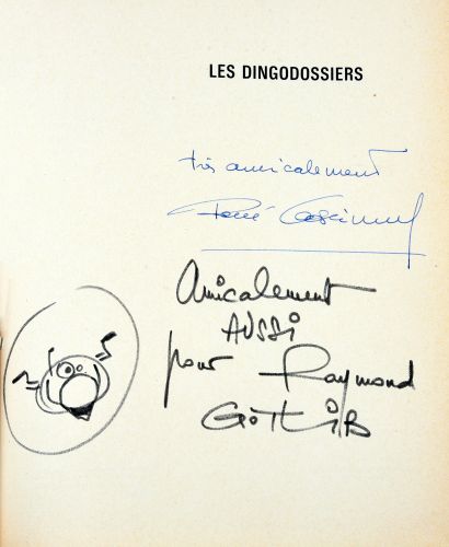 GOTLIB/GOSCINNY LES DINGODOSSIERS. TOMES 1 et 2 en éditions originales (1967 et 1972),...