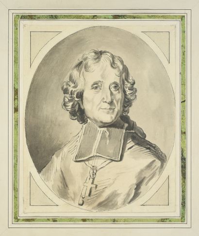 École FRANÇAISE du XVIIIe siècle 


Portrait de François de Salignac de la Mothe-Fénelon...