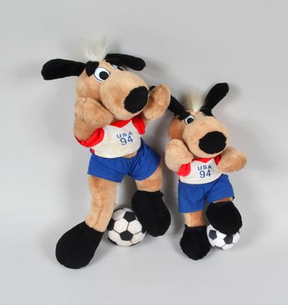null Mascots. "Striker" for the 1994 World Cup in the USA with the victory of Brazil...