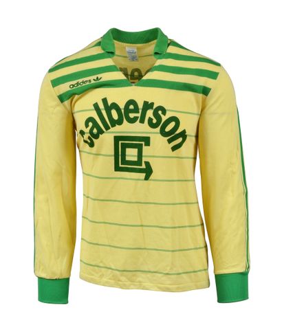 null Patrice Rio. FC Nantes jersey n°4 worn against Rennes during the 16th final...