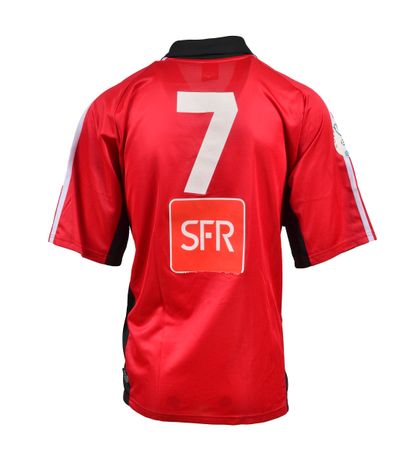 null Olivier Sorlin. Stade Rennais jersey n°7 worn for the 2002-2003 French Cup....