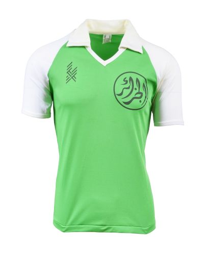 null Nordine Kourichi. Jersey n°4 of the Algerian national team worn against SEC...