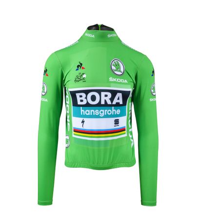 null Peter Sagan. Maillot vert Podium porté sur le Tour de France 2018 dont il remporte...