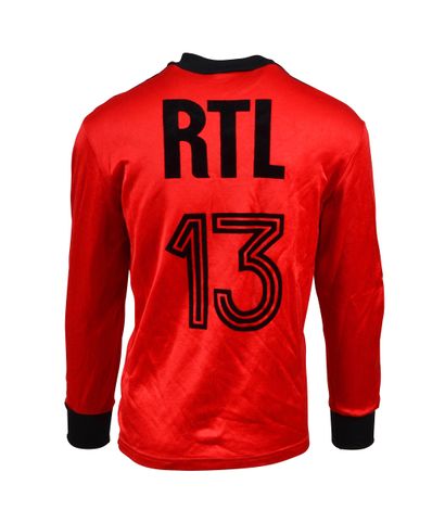 null Jacky Charrier. Stade Rennais jersey n°13 worn against CA Mantais in the 32nd...