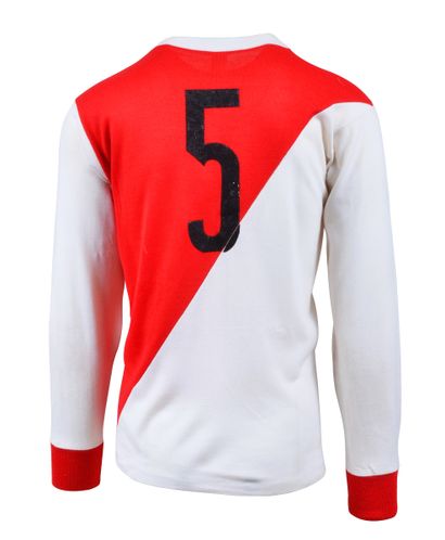 null Yves Texier. AS Monaco jersey n°5 worn during the 1973-1974 season. Brand Le...