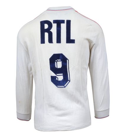 null Daniel Xuereb. Paris Saint-Germain jersey n°9 worn against F.C. Sochaux for...
