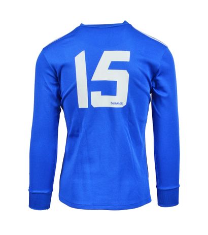 null French youth team jersey n°15 for the 1976-1977 international season. Player...