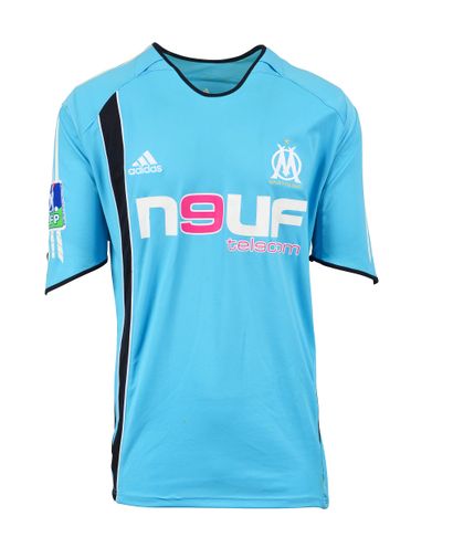 null Mamadou Niang. Olympique de Marseille jersey n°11 worn against Nice on October...