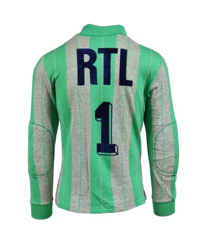 null Dominique Baratelli. Paris Saint Germain jersey n°1 worn during the 1983-1984...