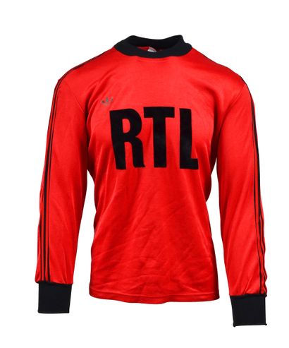 null Jacky Charrier. Stade Rennais jersey n°13 worn against CA Mantais in the 32nd...