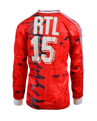 null Jean-Luc Ribar. Stade Rennais jersey n°15 worn against Le Mans for the 16th...