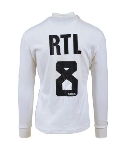 null André Betta. FC Metz jersey n°8 worn against Rennes on March 1st 1975 in the...