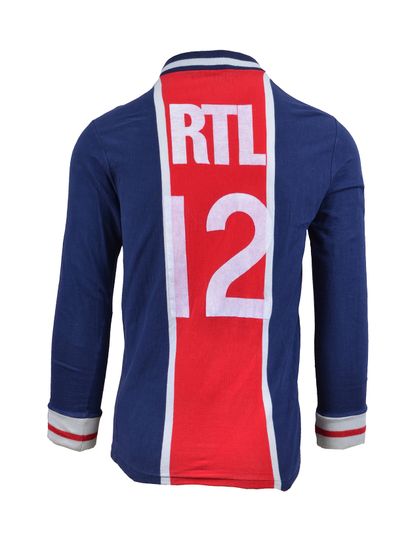 null Jean-Marc Pilorget. Paris Saint-Germain jersey n°12 worn during the 1977-1978...