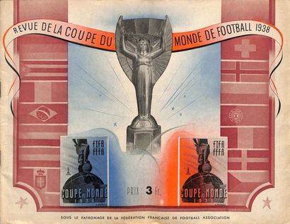null Official program magazine of the 1938 World Cup under the patronage of the F.F.A....