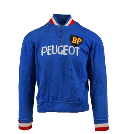 null Bernard Thèvenet. Training jacket worn with the Peugeot-BP-Michelin team. French...