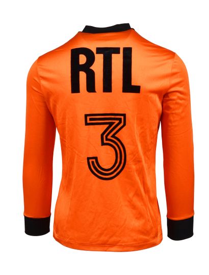 null Hervé Mariot. SC Orange jersey n°3 worn against SEC Bastia during the 32nd final...