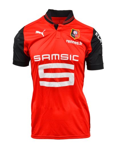 null Julien Féret. Stade Rennais jersey #8 worn during the 2012-2013 season of the...