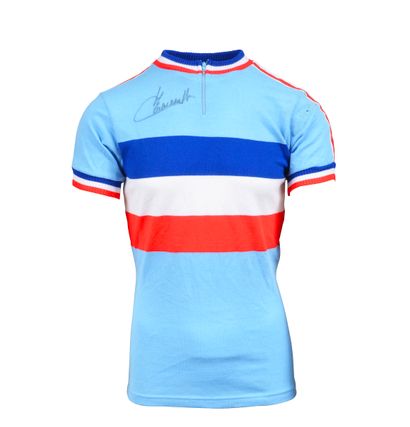 null Philippe Ermenault. French Amateur team jersey worn and signed by the champion....