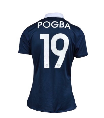 null Paul Pogba. France jersey #19 worn during the match against the Netherlands...
