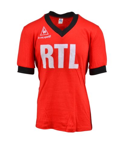 null Dominique Marais. Stade Rennais jersey n°3 worn against Olympique de Marseille...
