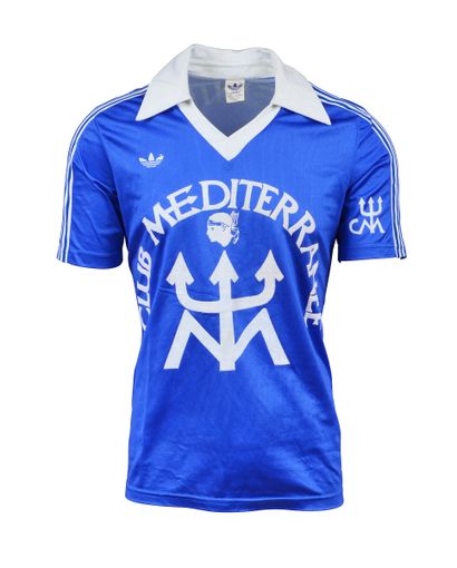 null SEC Bastia jersey n°15 worn during the 1978-1979 season of the French Division...