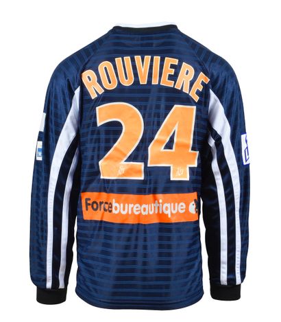 null Jean-Christophe Rouvière. Montpellier Hérault jersey n°24 worn during the 2001-2002...