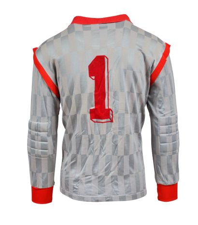 null French national team jersey n°1 worn during the international seasons between...