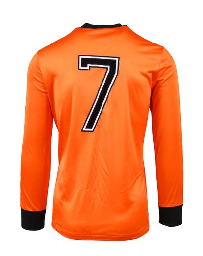null Johnny Rep. Jersey #7 of the Dutch national team worn against Germany on December...