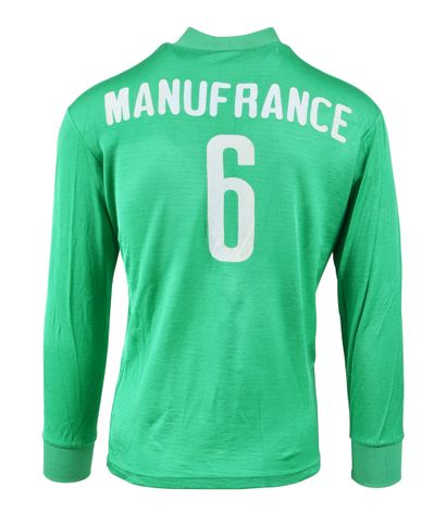null Pierre Repellini. AS Saint-Étienne jersey n°6 worn during the 1978-1979 French...