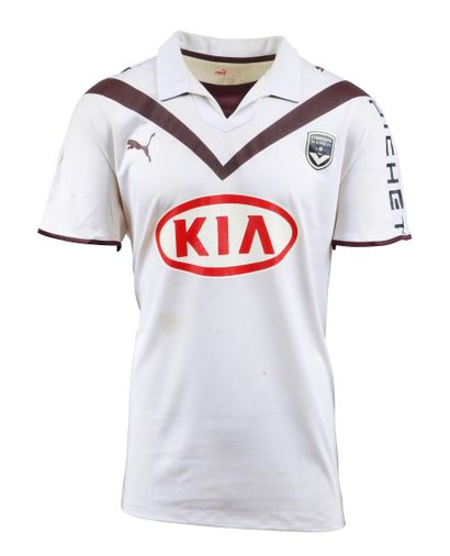 null Fernando Cavenaghi. Jersey #9 of the Girondins de Bordeaux worn during the 2007-2008...