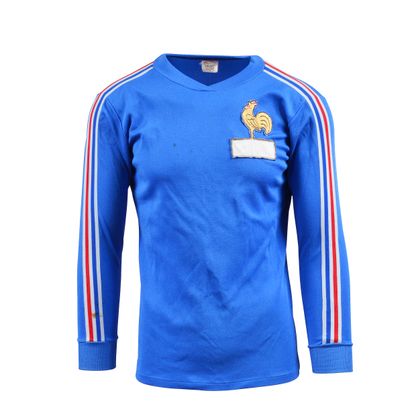 null Michel Mezy. Jersey n°6 of the French team worn against Portugal on March 3rd...