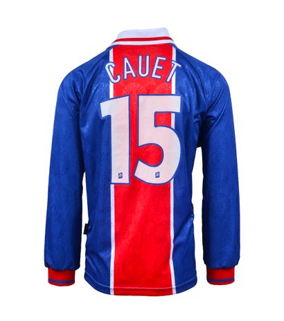 null Benoit Cauet. Paris Saint-Germain jersey n°15 for the Cup match against Galatasaray...