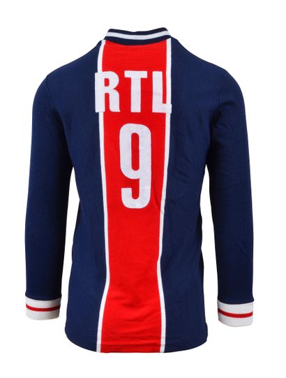 null Jeau-François Beltramini. Paris Saint Germain jersey n°9 worn against Bastia...