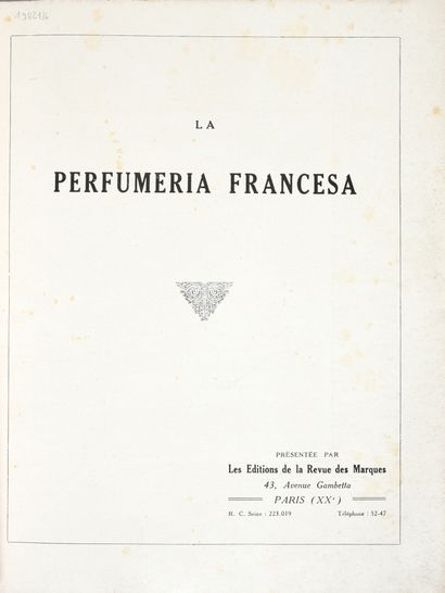 null Revue des Marques de Parfumerie - (1925)
Edition en espagnol , numéro spécial...