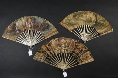 Three fans, circa 1780

The first one, the...