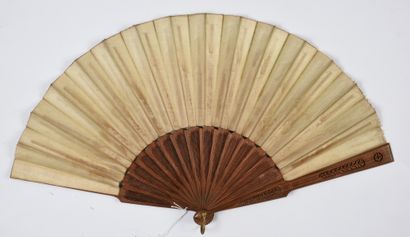 null Small fish, ca. 1880-1890

Folded fan, the double sheet of silk painted with...