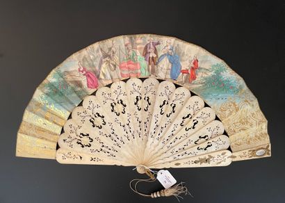 null Mirrors, ca. 1850

Folded fan, the double sheet in lithographed paper and enhanced...