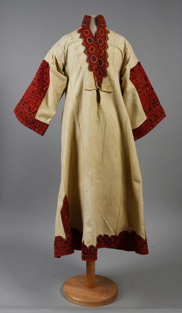 . Robe traditionnelle, Balkans, Grèce (?),...