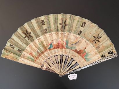 null The Choice of Love, ca. 1790-1800

Folded fan, the silk leaf painted in a frieze...