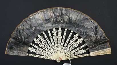null Offering to Love, ca. 1760

Folded fan, the skin-lined paper sheet painted in...