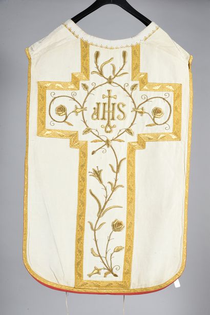 . Chasuble, end of the 19th century, chasuble...