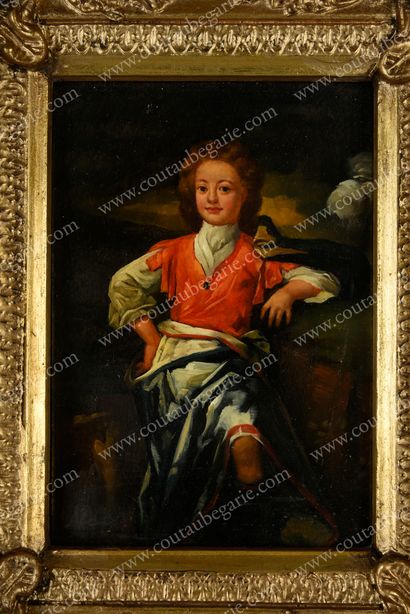 ÉCOLE DU XXe SIÈCLE D'APRÈS WILLIAM SONMANS (1670-1708) 
Portrait of James Edward...