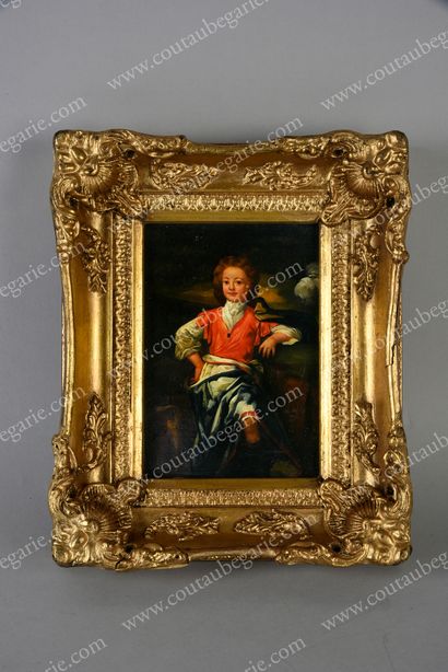 ÉCOLE DU XXe SIÈCLE D'APRÈS WILLIAM SONMANS (1670-1708) 
Portrait of James Edward...