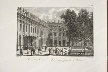 DURDENT R. J "Promenades de Paris ou collection de vues pittoresques de ses jardins...