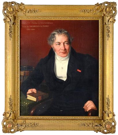 Ecole Française du XIXe siècle Portrait de Anne Louis Christian de Montmorency, Prince...