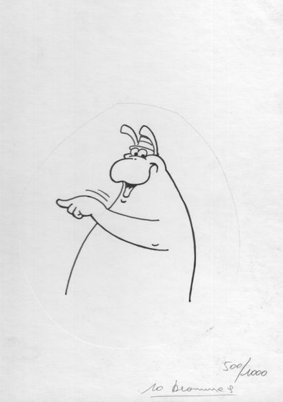 MANDRYKA, Nikita (1940) Le concombre masqué.

Encre de Chine pour cette illustration...