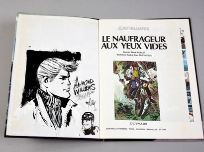 FOLLET Jean Valhardi. LES NAUFRAGEURS AUX YEUX VIDES. First edition Dupuis 1974,...