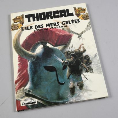 ROSINSKI THORGAL 02. L'ÎLE DES MERS GELÉES. Edition originale Lombard agrémentée...