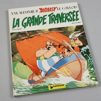 UDERZO & GOSCINNY Astérix 22. LA GRANDE TRAVERSÉE. Edition originale Dargaud agrémentée...