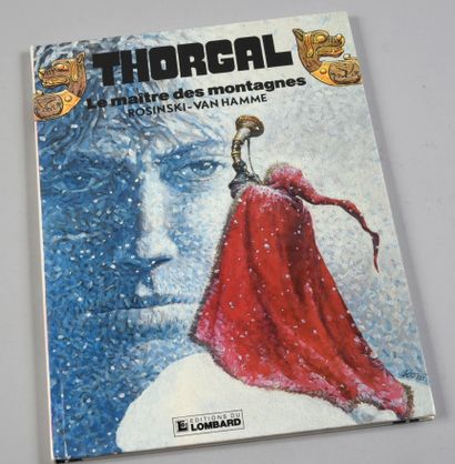 ROSINSKI THORGAL 15. LE MAÎTRE DES MONTAGNES. Edition originale Lombard agrémentée...